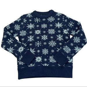 Kiel James Patrick Size Small Snowflake Sweater